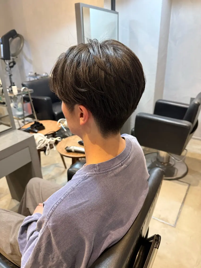 ミディアム メンズ Babylone 飯尾 香音のヘアスタイル