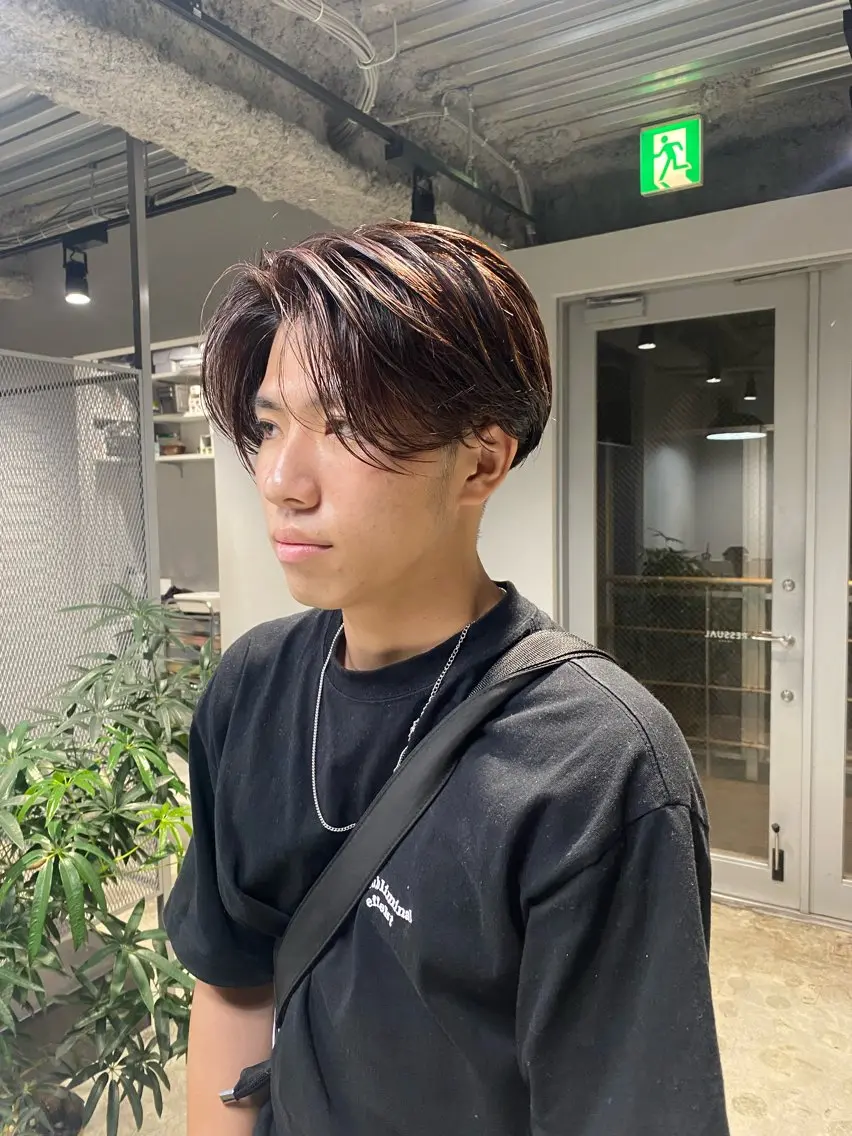 ショート ヘアカラー 村田 健のヘアスタイル