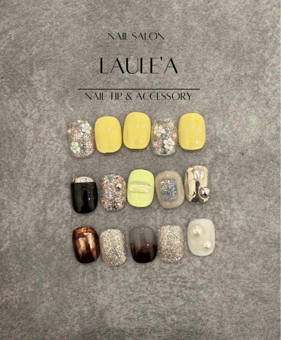 ネイル アートネイル ハンドネイル nailsalon Laule'aのネイルデザイン