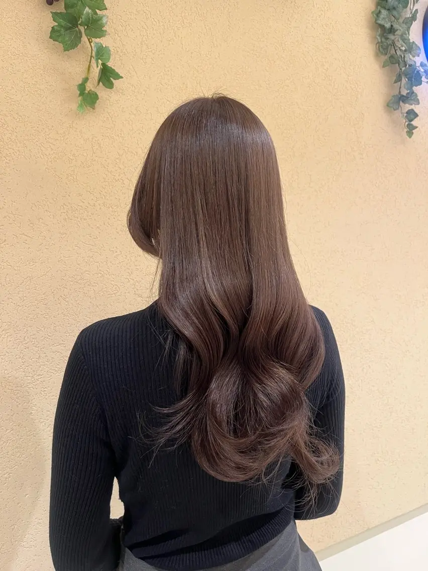 ロング カラー カット ヘアカラー 新宿 Chiakiのヘアスタイル