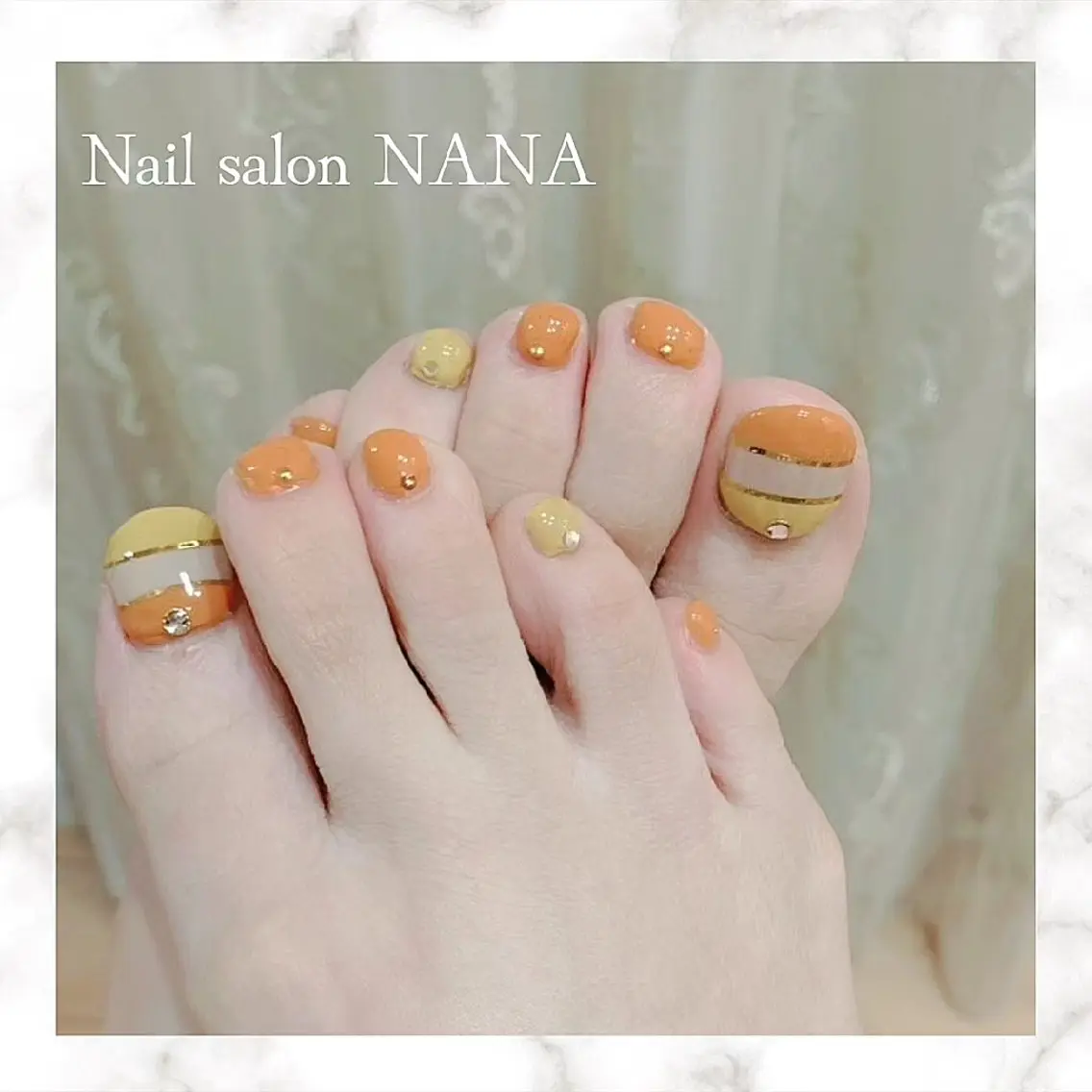 ネイル フットネイル nail salon  nanaのネイルデザイン