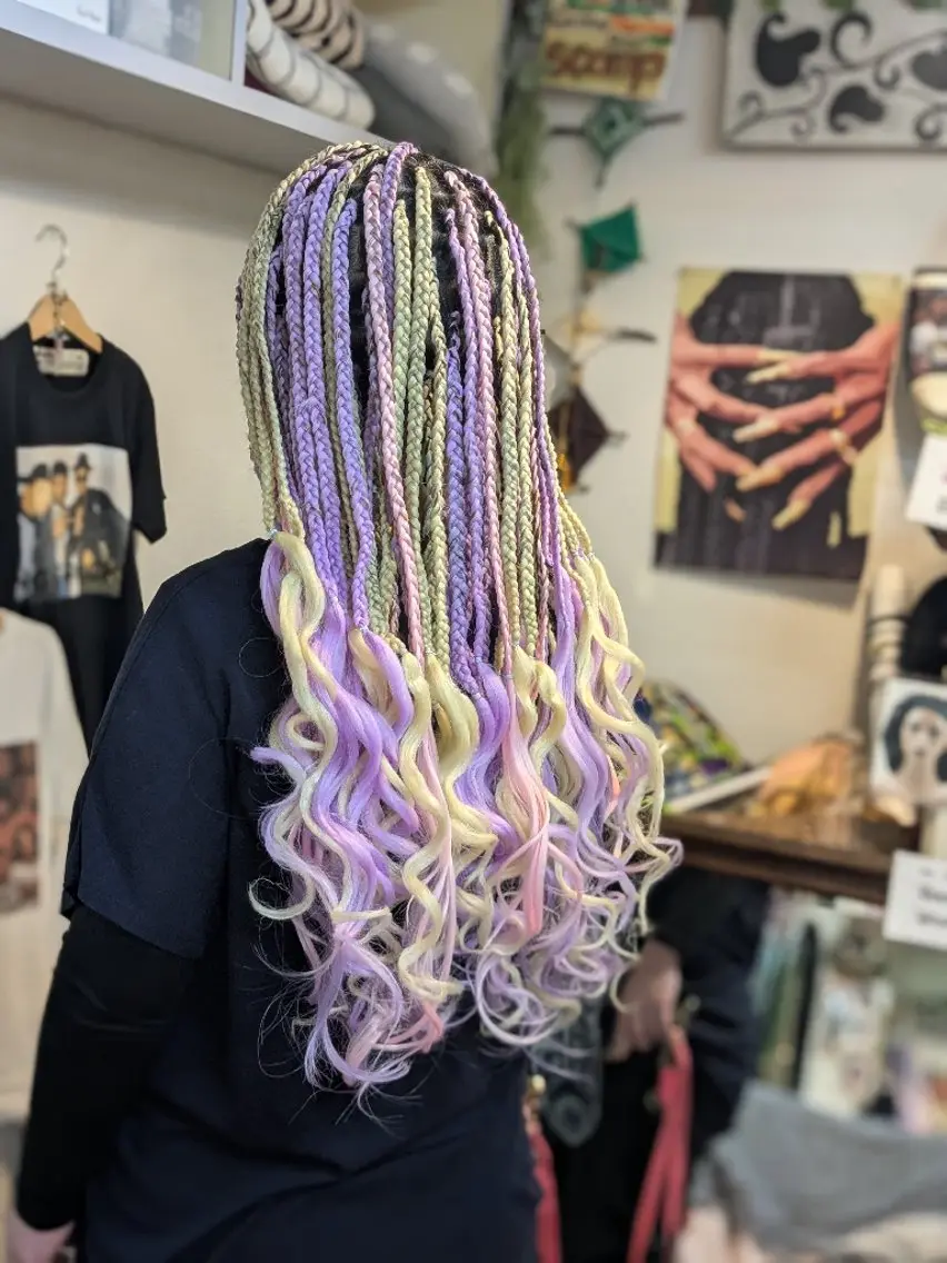 ミディアム エクステ scamp ★のヘアスタイル