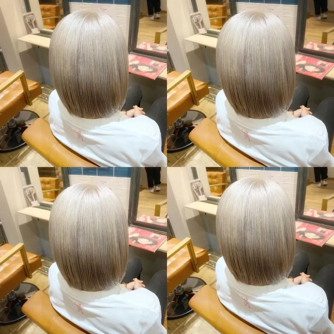 ショート カット ヘアカラー トリートメント ✨レイヤー/髪質改善 /縮毛矯正✨ナカムラのヘアスタイル
