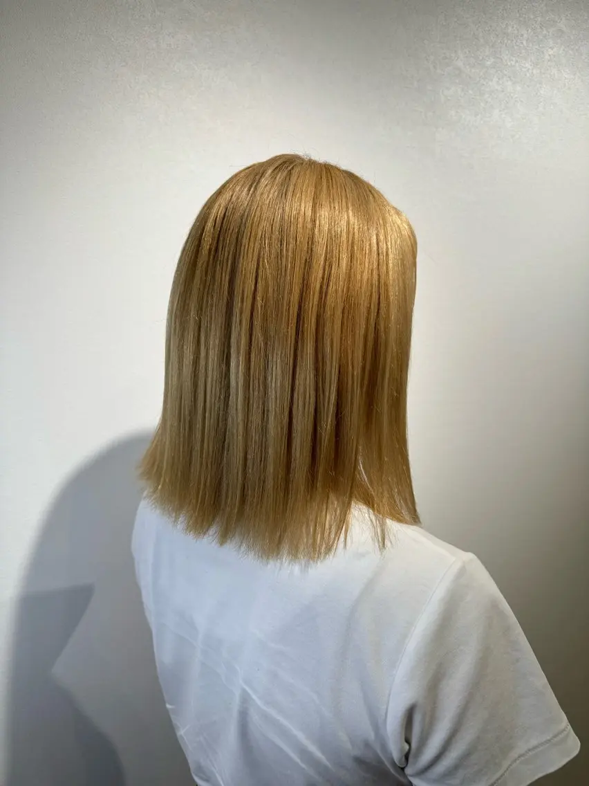 ミディアム カラー カット ヘアカラー 森谷 大河のヘアスタイル