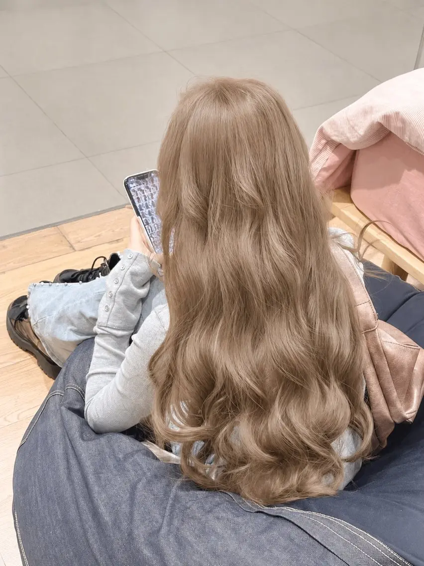 ロング カラー ヘアアレンジ ヘアカラー トリートメント 透明感カラー🎀艶髪 Anju/渋谷🎀のヘアスタイル