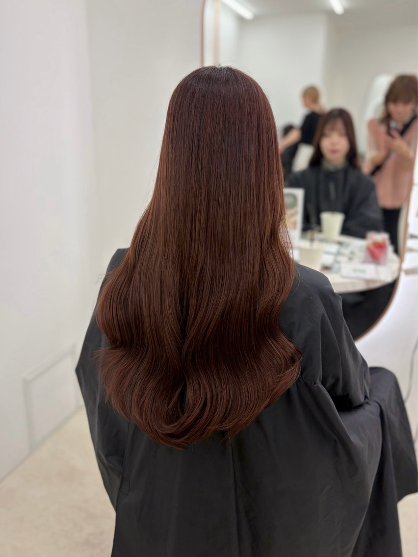 ロング カラー カット ヘアカラー トリートメント 🎀mai 似合わせ ×トレンドヘア🎀のヘアスタイル
