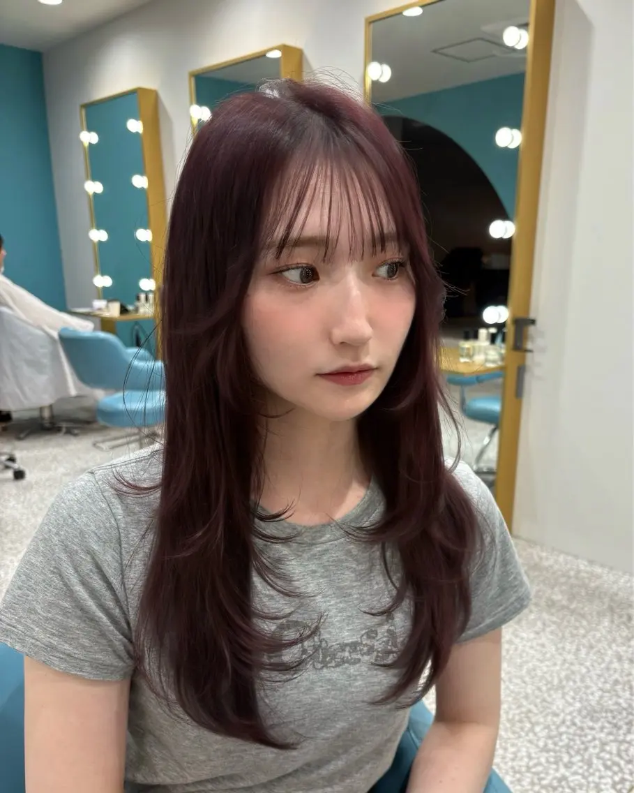 ロング 上谷 圭輝のヘアスタイル