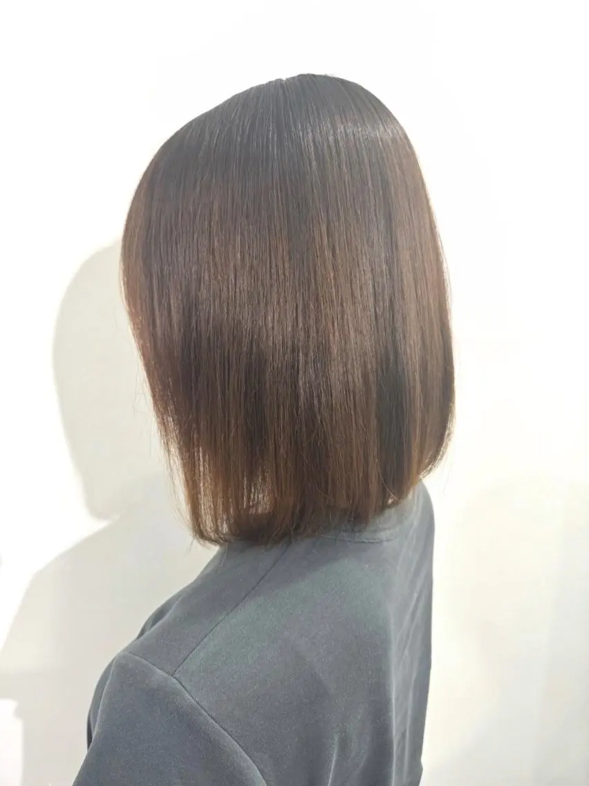 ショート 縮毛矯正 中嶋泰斗 カットモデル募集のヘアスタイル