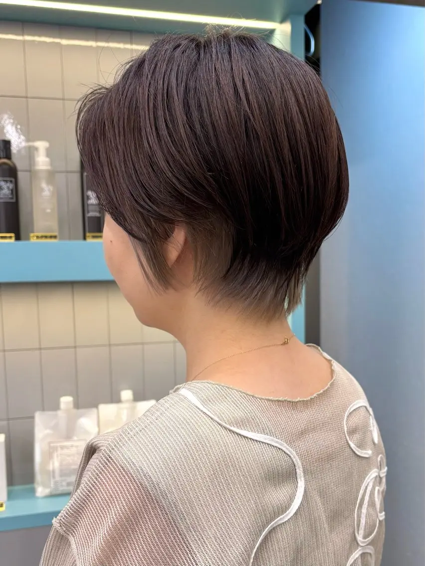 ショート カラー カット 🌀MaNO🌀 ネモトナツキのヘアスタイル