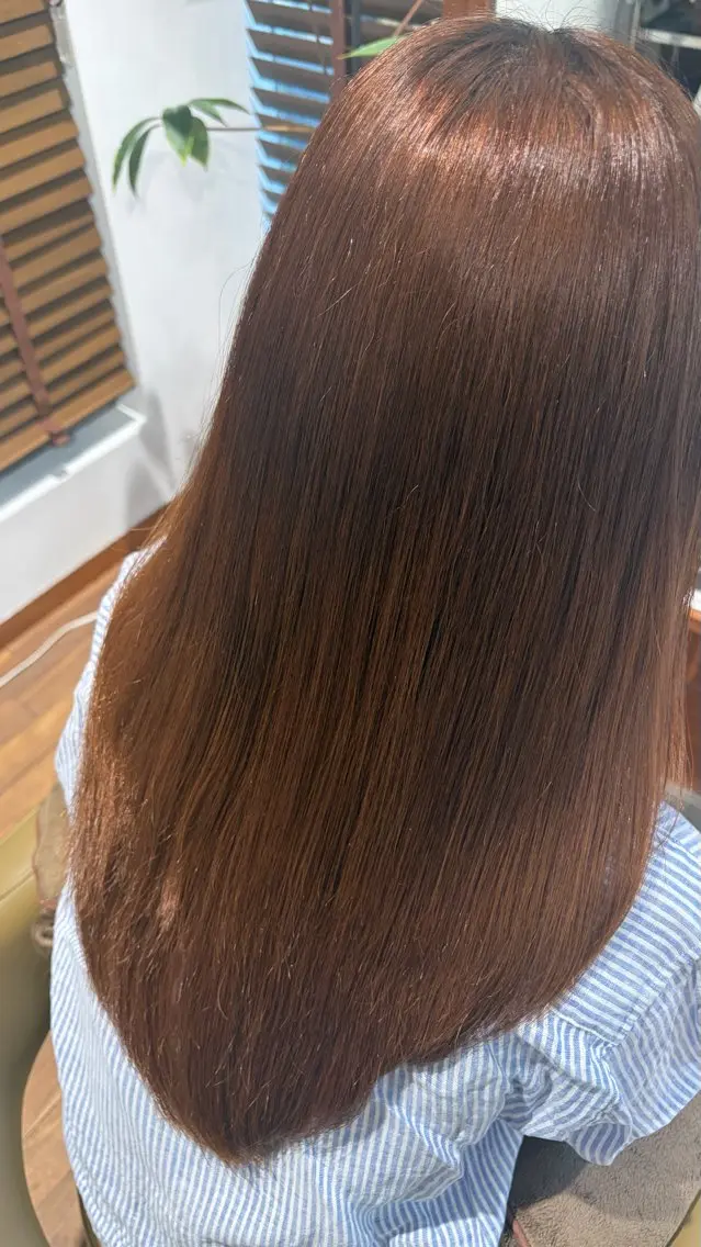 ロング トリートメント 西脇 莉央のヘアスタイル