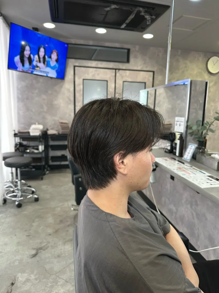 ショート 楠奥 結衣のヘアスタイル
