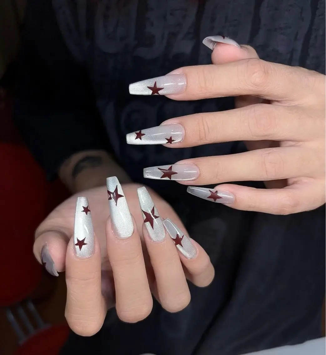 ネイル アートネイル フレンチネイル ジェルネイル キラキラネイル ニュアンスネイル Ryu Nail NekoChanのネイルデザイン