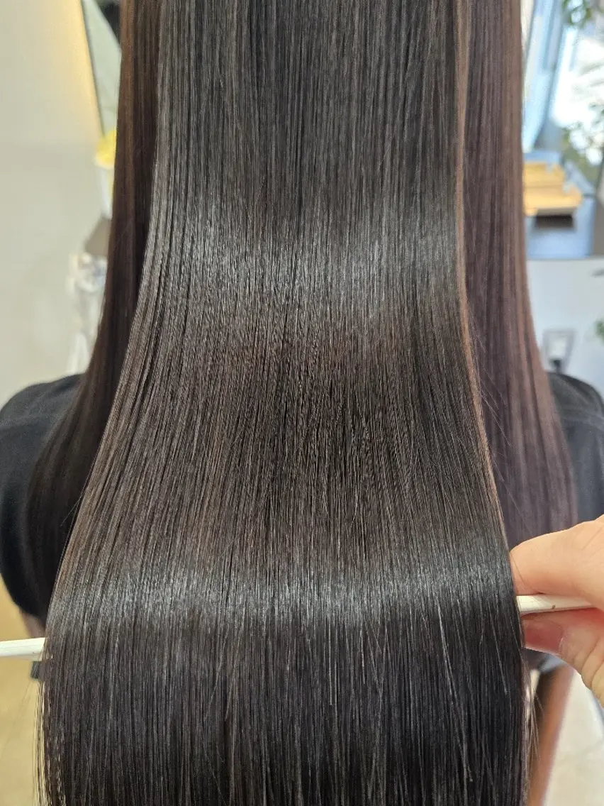 ロング 伸ばしかけ 髪質改善 野村 果音(カノン)のヘアスタイル