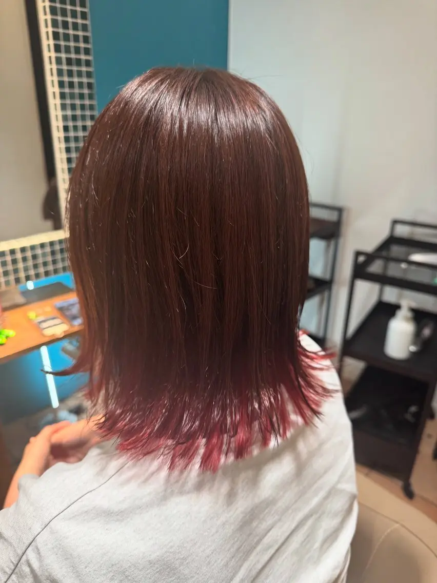 カラー ヘアカラー 吉田 茂樹のヘアスタイル
