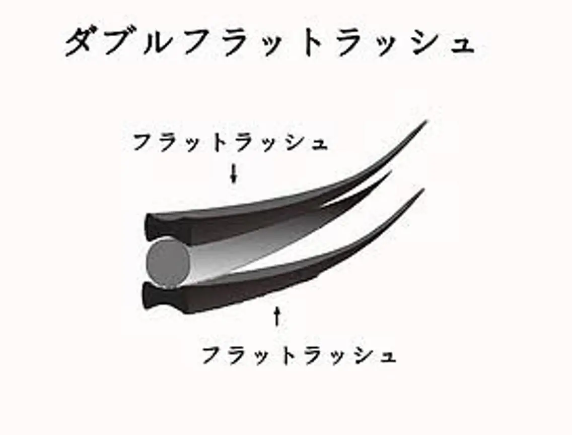 ダブルフラットラッシュ120束の写真