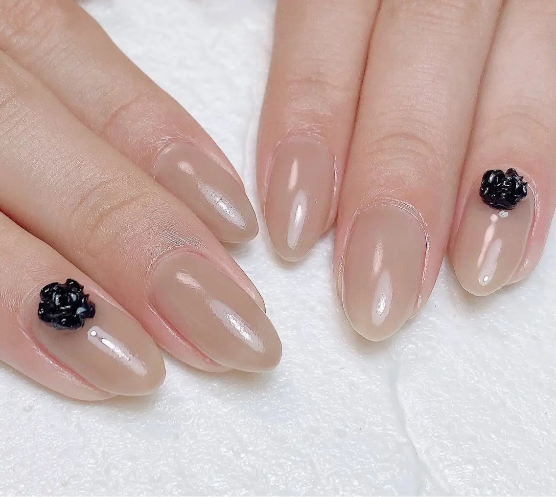 ネイル 持ち込み Nail Salon K 🧸美爪育成のネイルデザイン