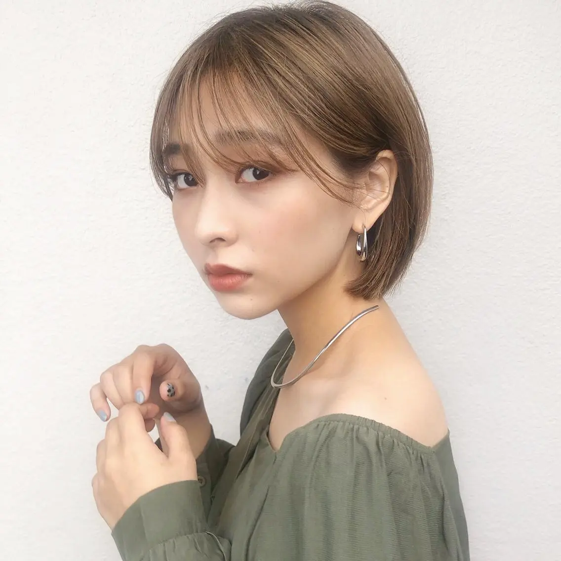 ショート カラー ヘアアレンジ KONOMI スタイリストのヘアスタイル