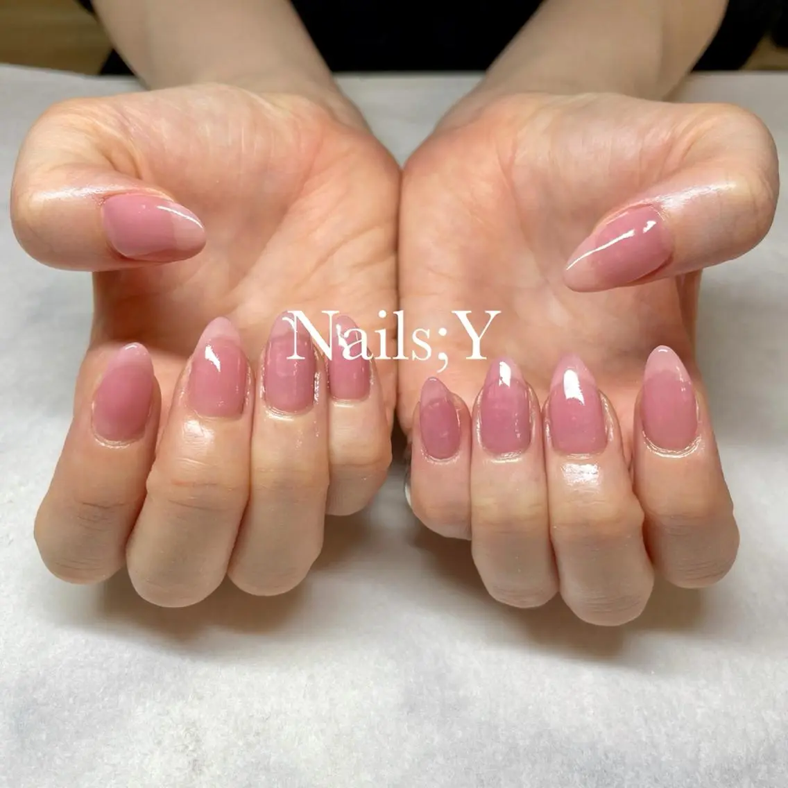 ネイル ピンク シンプルネイル yo koのネイルデザイン