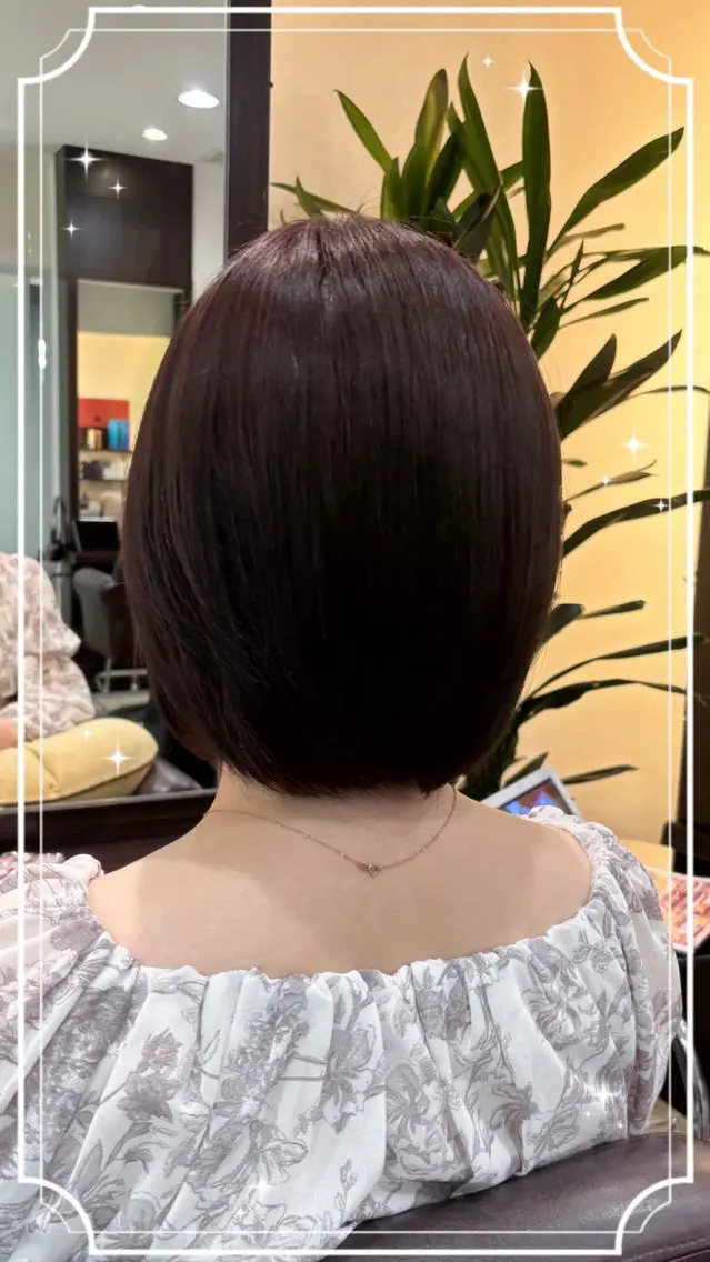 ショート パープルカラー ヘアカラー トリートメント 札幌 Nanami 🪽‪のヘアスタイル