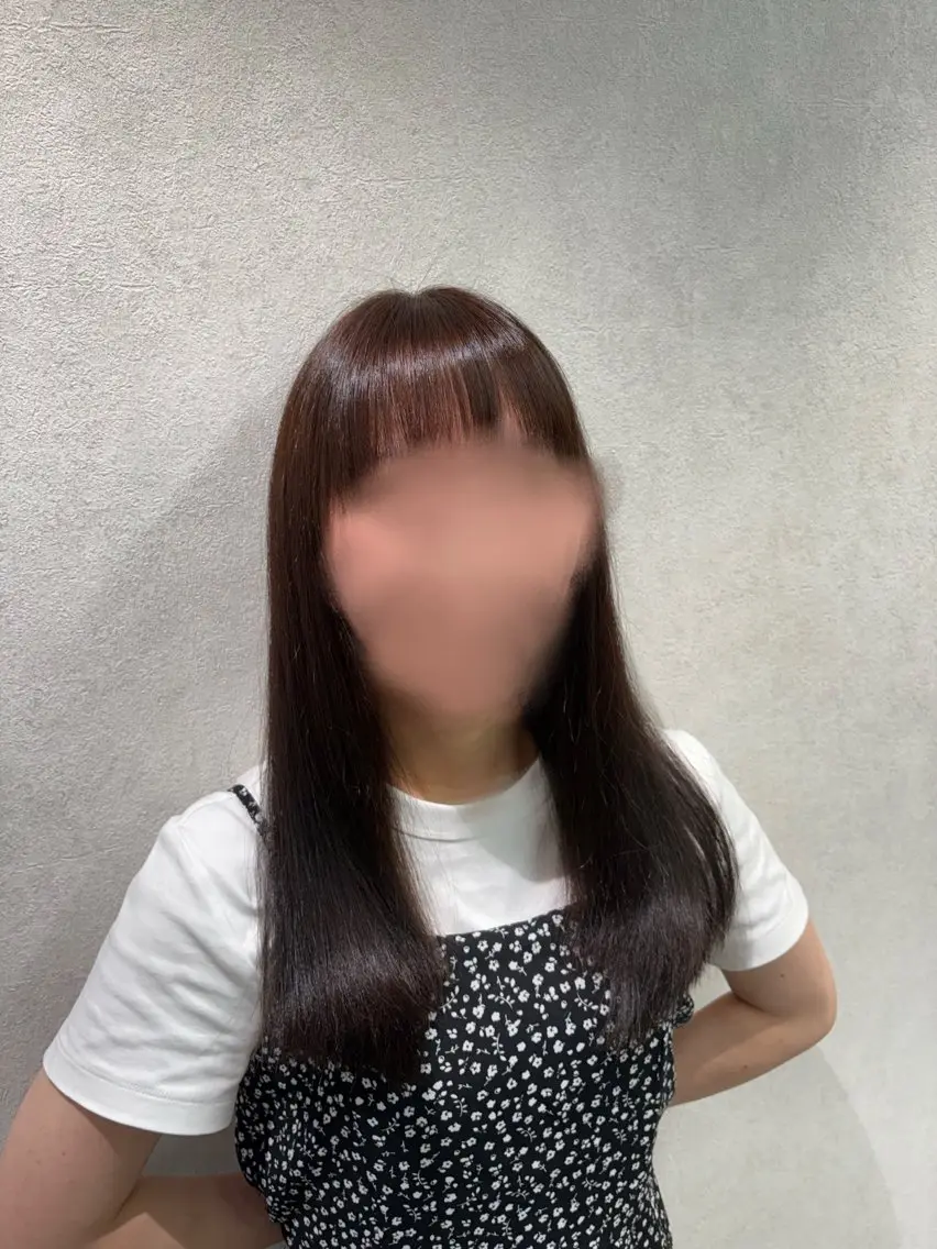 セミロング カラーモデル募集 🤍momoha🤍のヘアスタイル