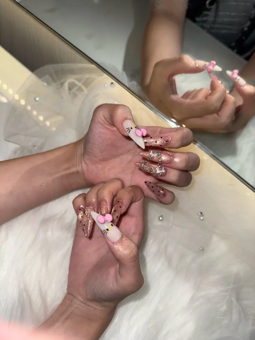ネイル 持ち込み スカルプネイル ハンドネイル ayuri nailsのネイルデザイン