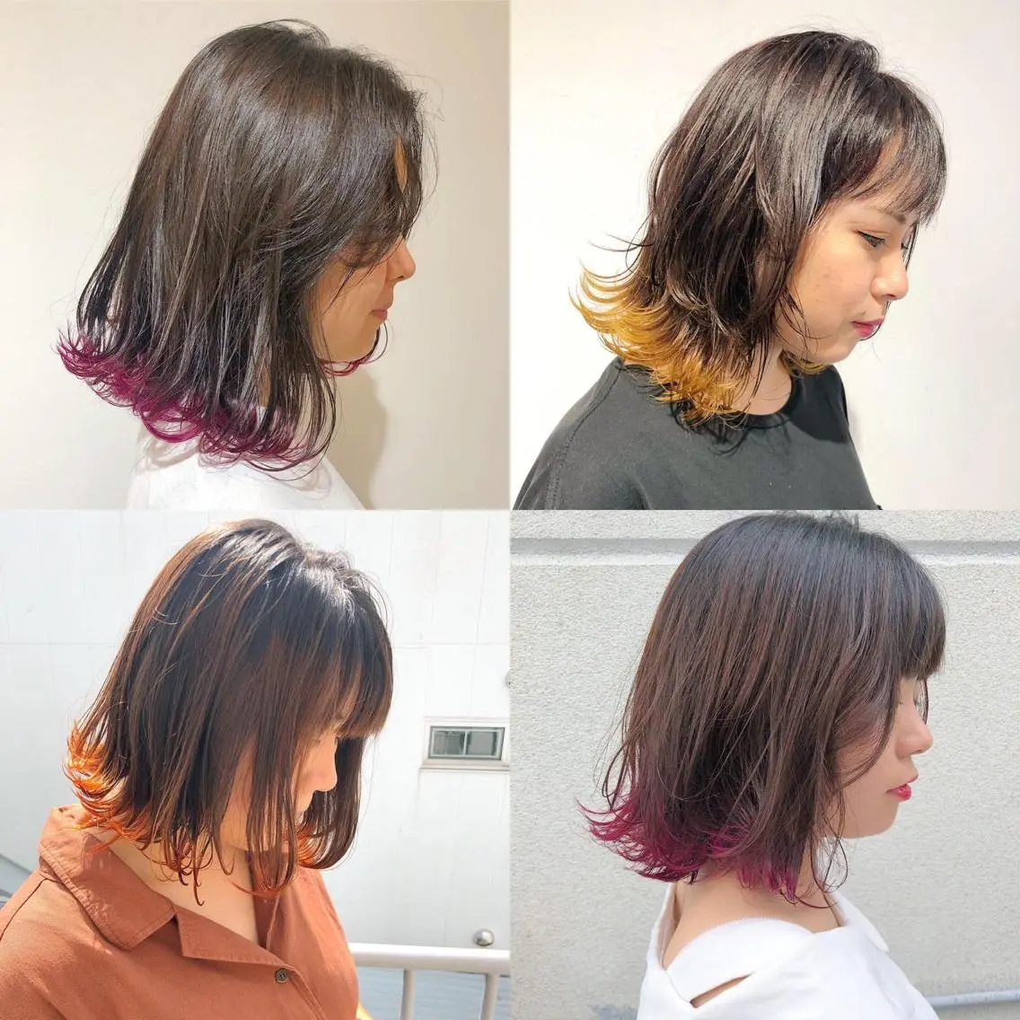 ミディアム カラー ヘアアレンジ 【池袋/スパイキー ショート】ⓝⓘⓜⓤのヘアスタイル
