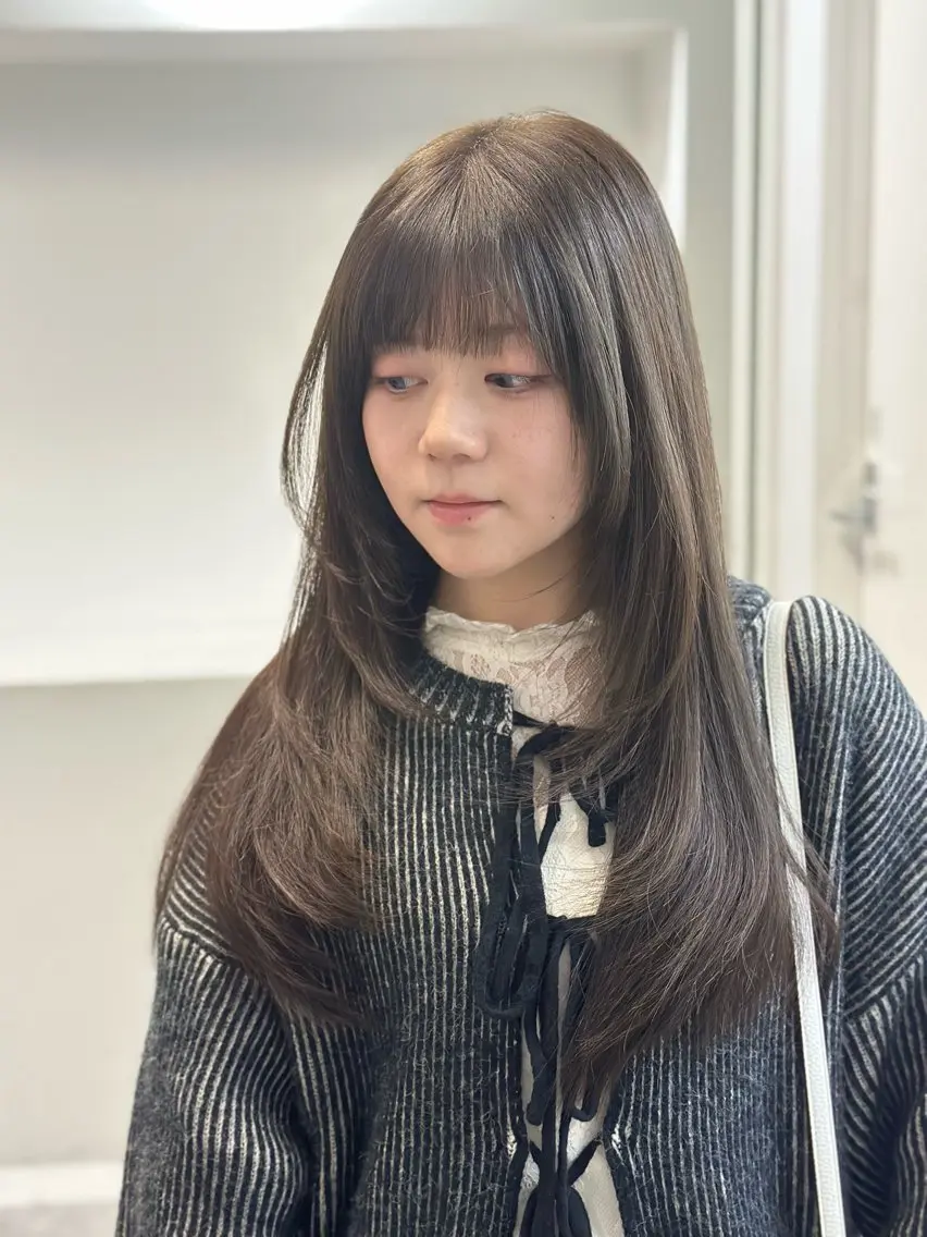 【5月限定🌸】カット+カラー+髪質改善ULTOWAトリートメントの写真