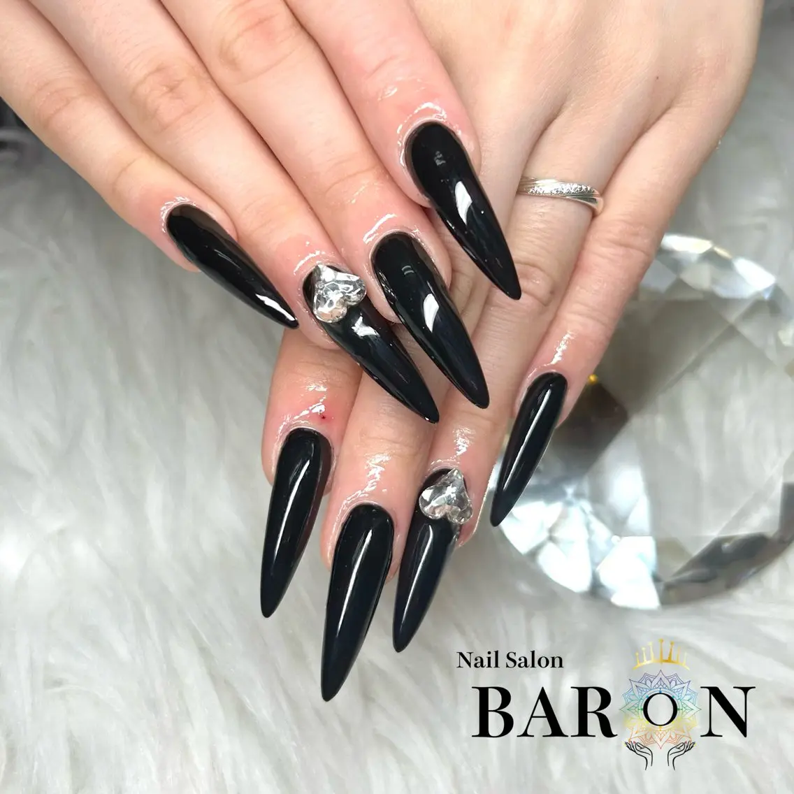 ネイル ワンカラーネイル ♛︎BARON♛︎ SUMIRE.のネイルデザイン