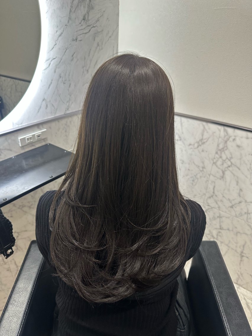 ロング TAKE エクステのヘアスタイル