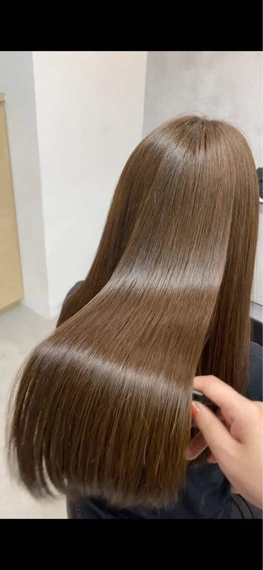 🌿人気No.1ノンダメージ【水素ホリスティックカラー】ダメージを抑えながらツヤと透明感を叶える✨の写真