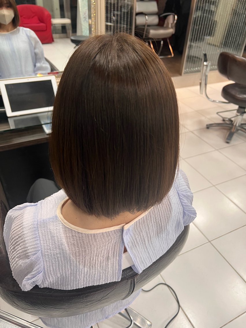 ショート ✨️ブリーチカラー モデルYUUNA✨️のヘアスタイル