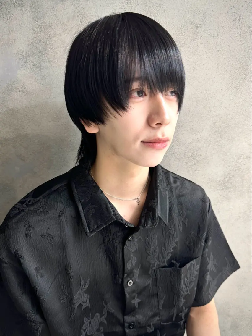 ショート メンズ 渋谷  中性ヘア あかりのヘアスタイル