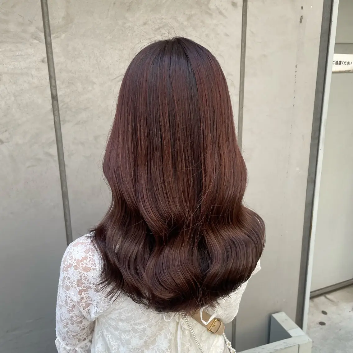 セミロング カラー 大人っぽ♡上品な暖色 TAKAKIのヘアスタイル