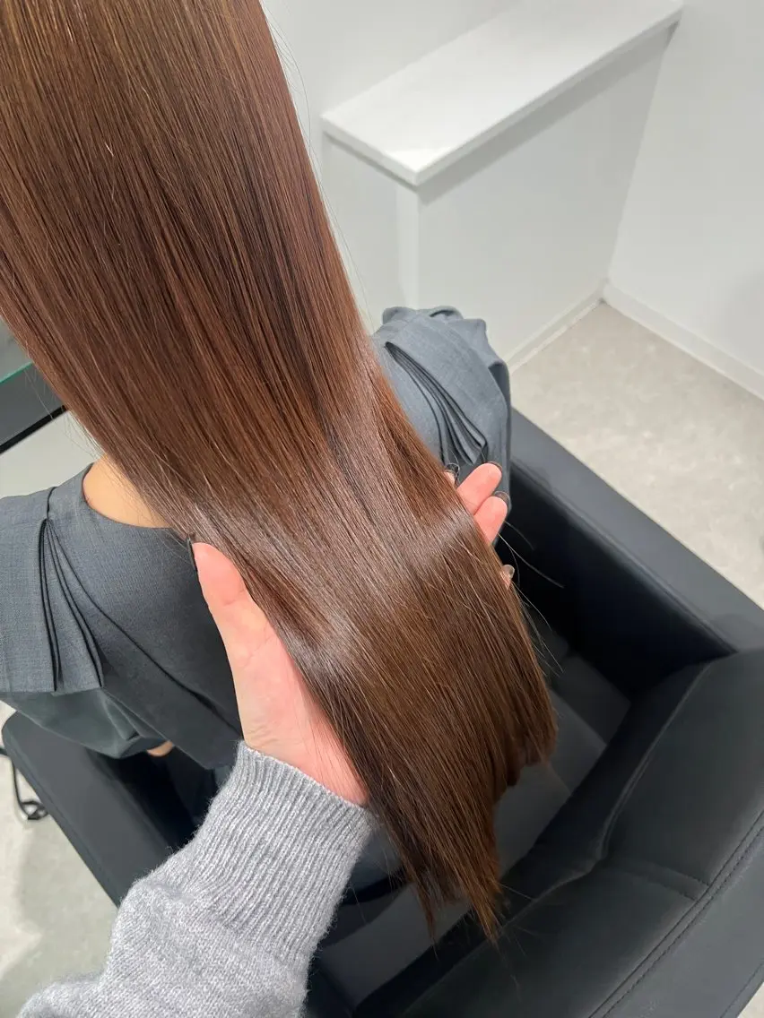 ロング ヘアカラー 似合わせスタイル☁️ 堀内志茉🍀のヘアスタイル