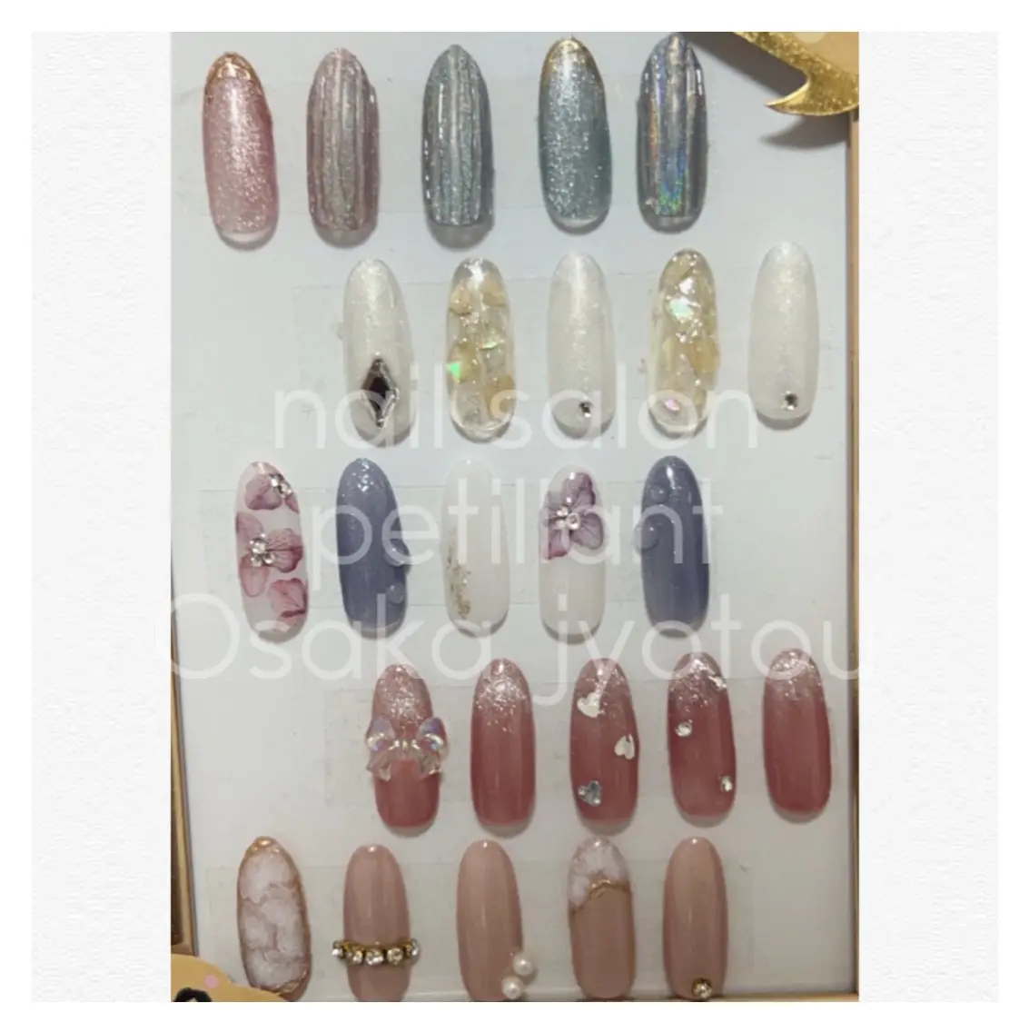 ネイル ホワイト nail salon petillantのネイルデザイン