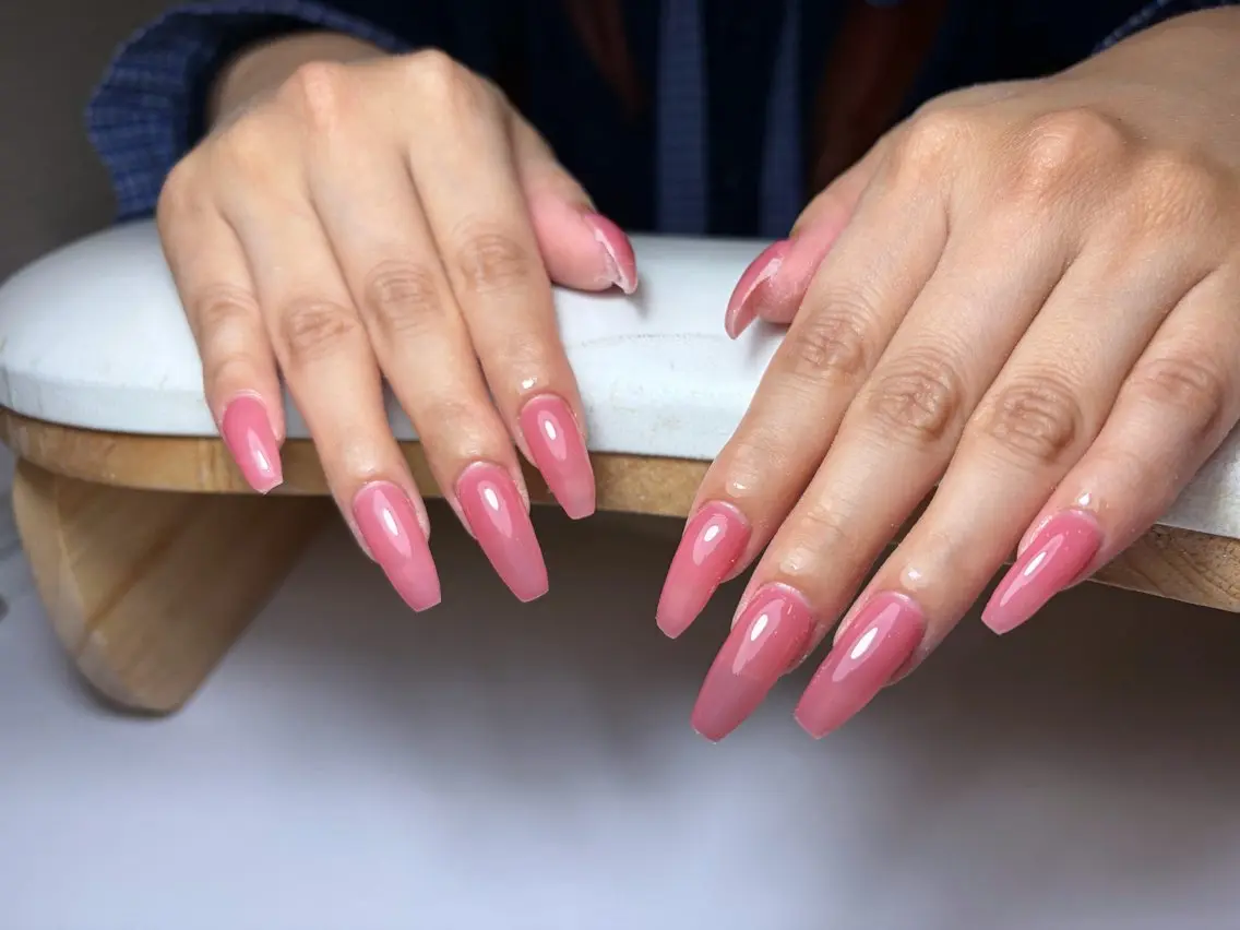 ネイル ハンドネイル 🎀 アネラ しま  🎀のネイルデザイン