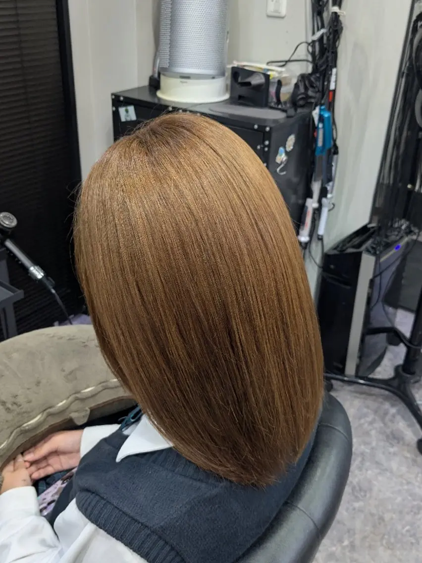 カラー 多田 遥香のヘアスタイル