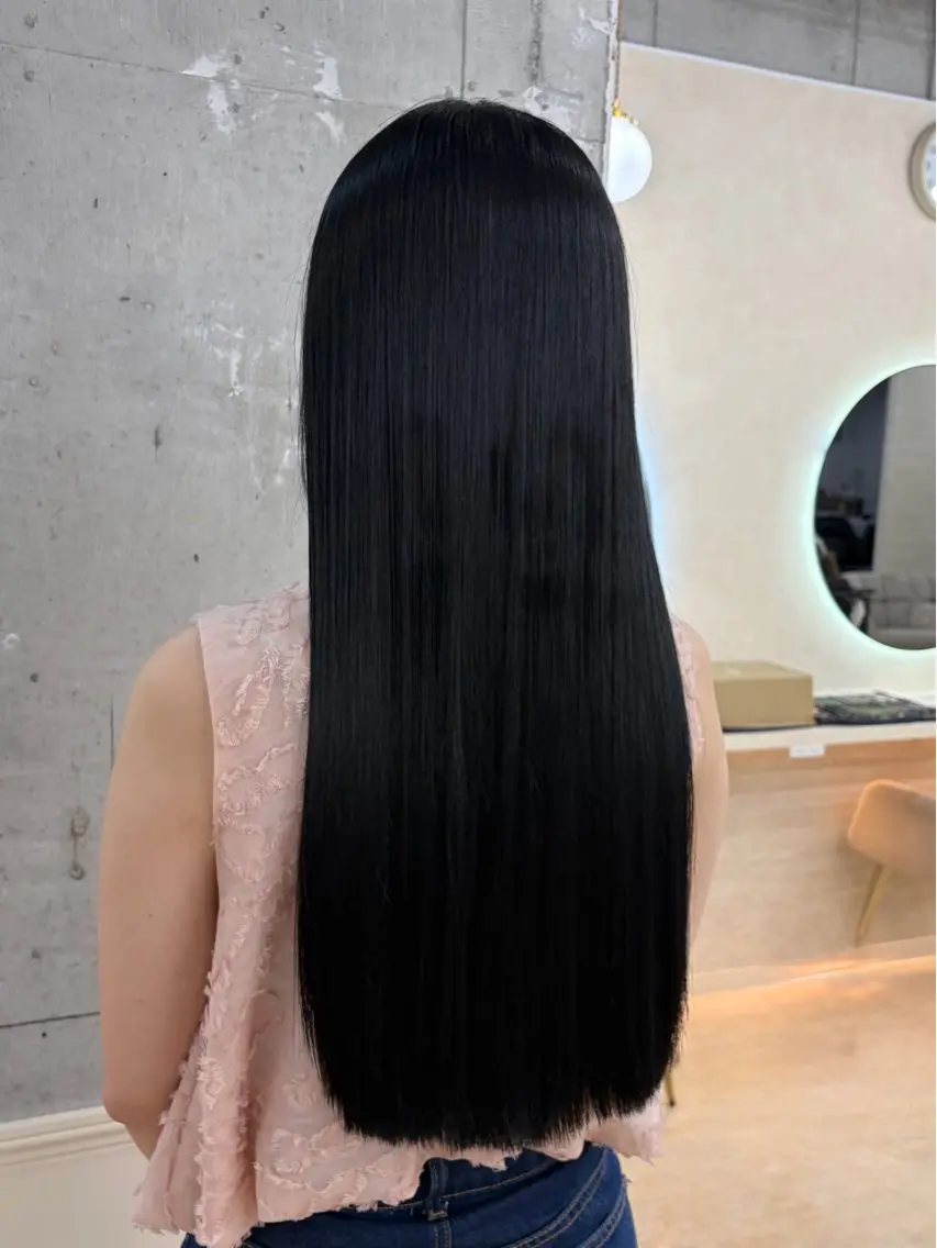 ロング カラー ヘアカラー トリートメント 倉澤 愛理のヘアスタイル
