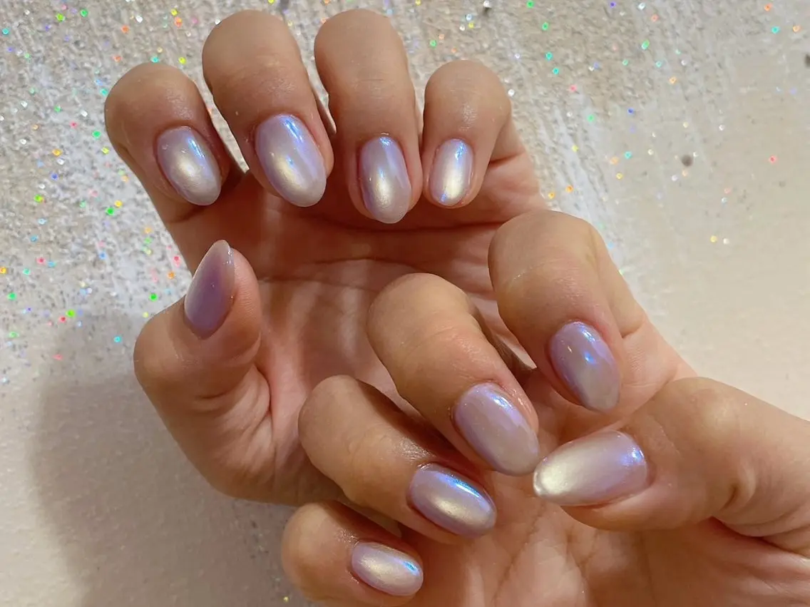 ネイル オーロラネイル フラワーネイル フットネイル フレンチネイル ジェルネイル kiki nail たまプラーザのネイルデザイン