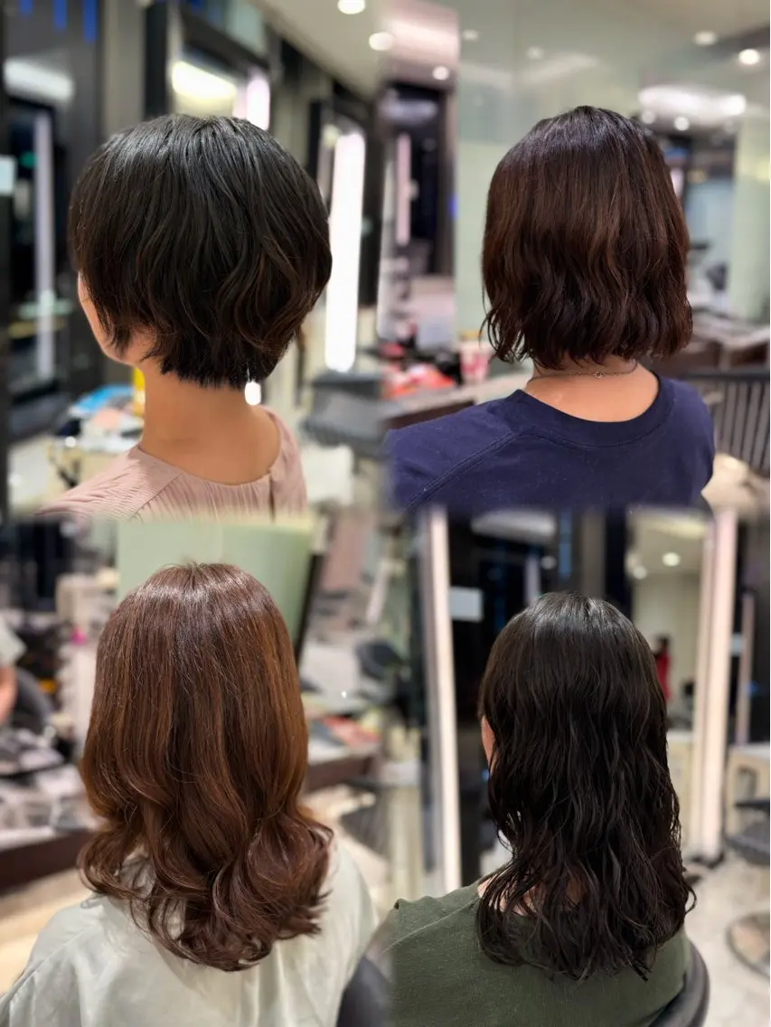 パーマ ボブ・ショート 🌻Yurinaのヘアスタイル
