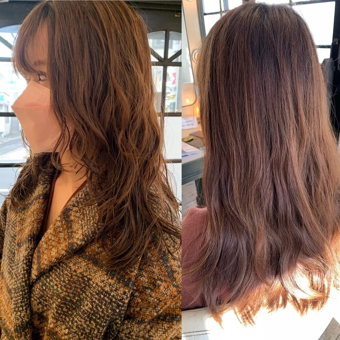 セミロング カラー パーマ ヘアアレンジ メンズ キッズ ネイル マツエク・マツパ アイブロウ メンズパーマ セミロングパーマ 眉カラー レイヤーカット ロングネイル カット パーマ トリートメント hiro【沿線で叶う 似合わせhair】のヘアスタイル