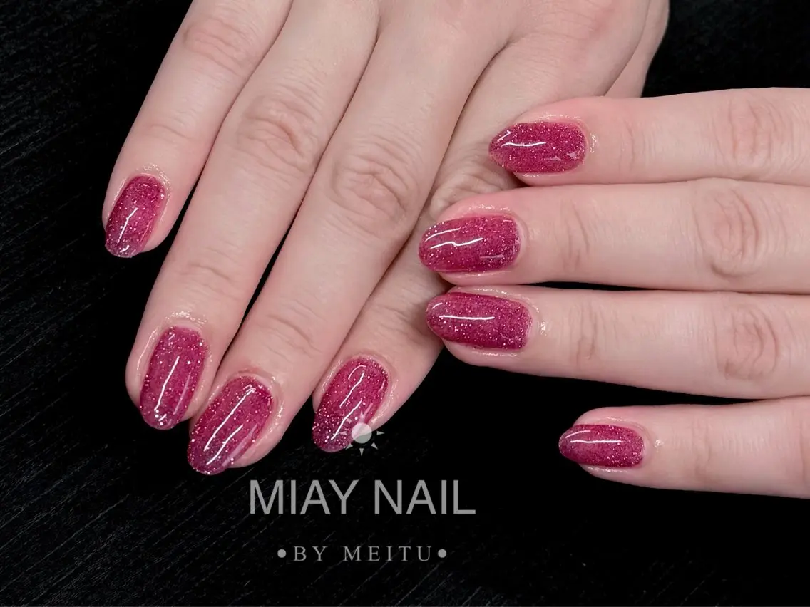 ネイル ハンドネイル 💜MIYA NAIL鶴見店のネイルデザイン