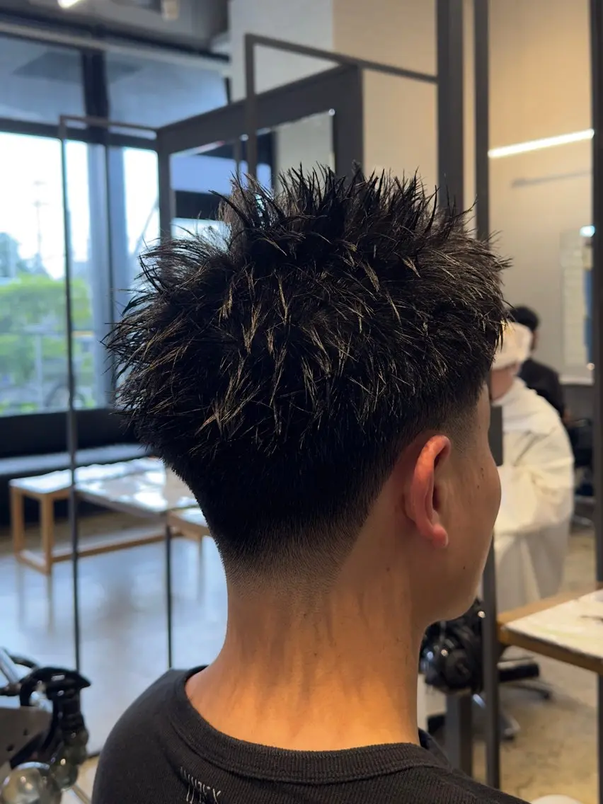 ショート ショートヘア メンズカット 髙橋創のヘアスタイル