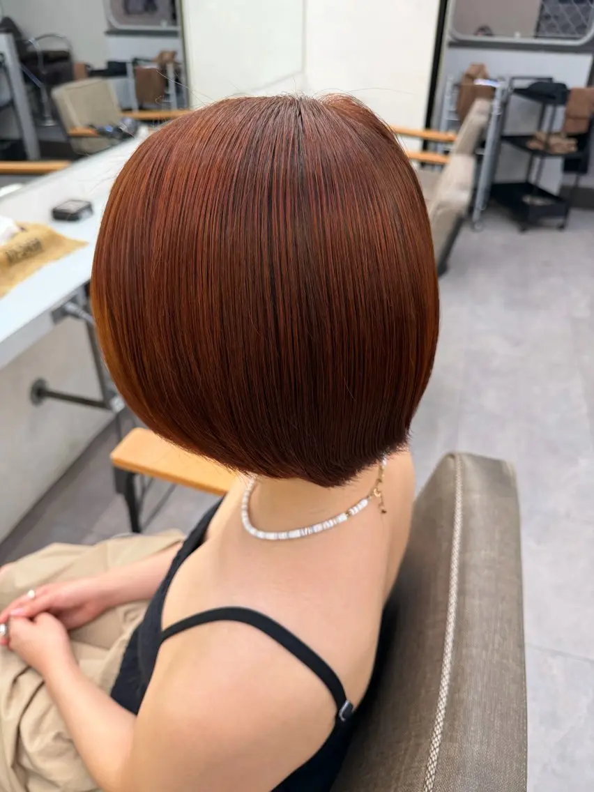 カラー 池田 愛央衣のヘアスタイル