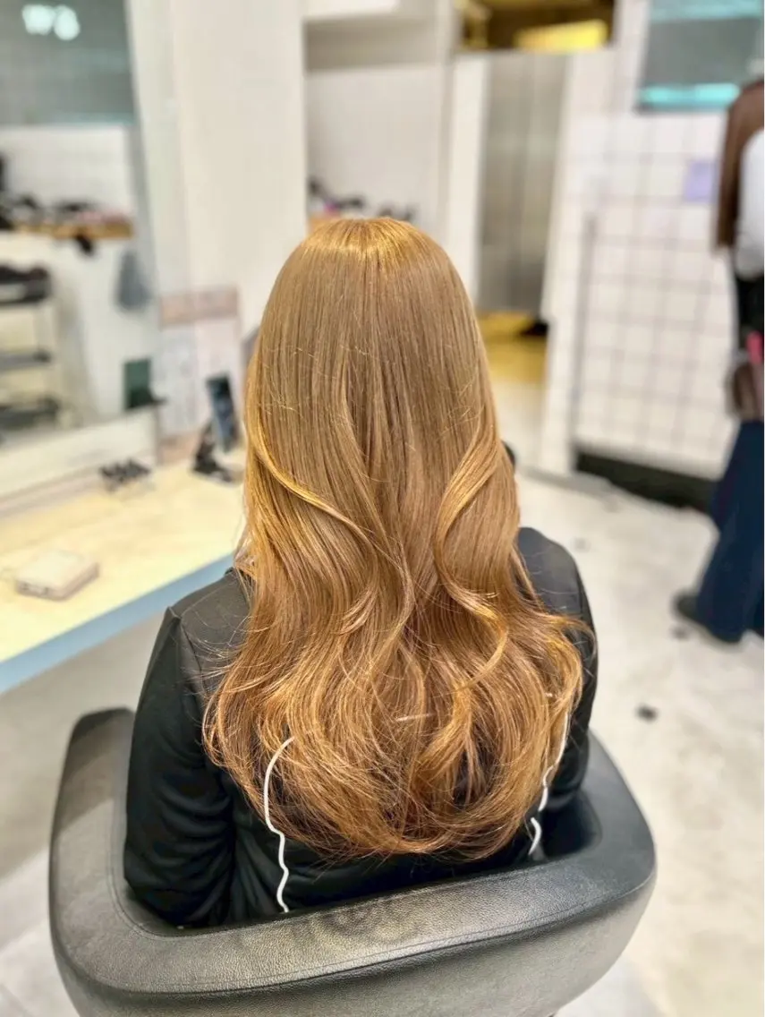 ロング カラー ヘアアレンジ 🧸ミルクティー特化 🧸MASAKIのヘアスタイル