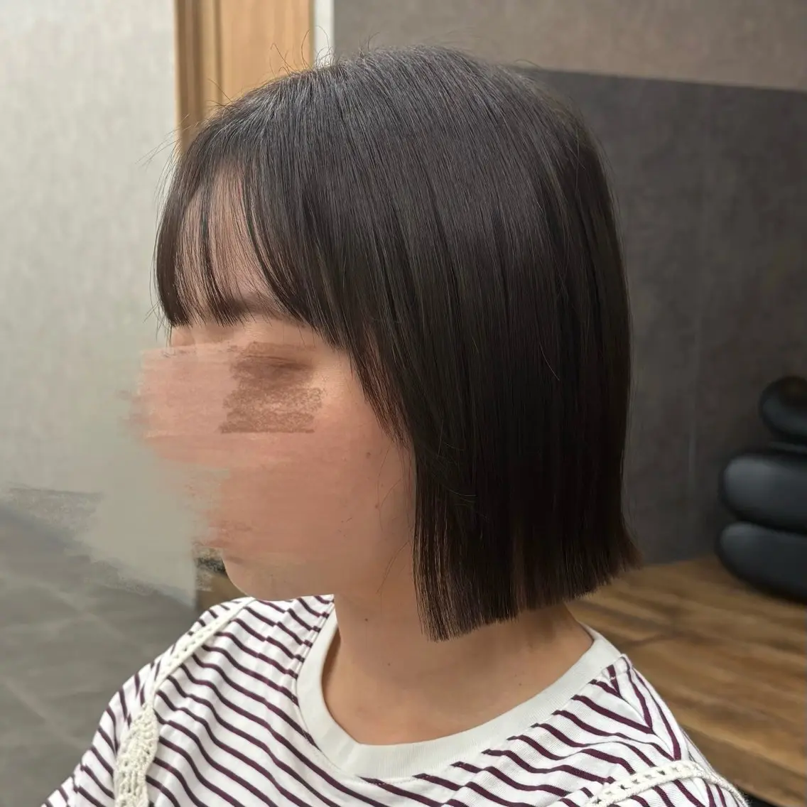 🤍予約リクエスト限定.レディース🤍【3cm以上カット肩上仕上がり】+1stepトリートメントの写真