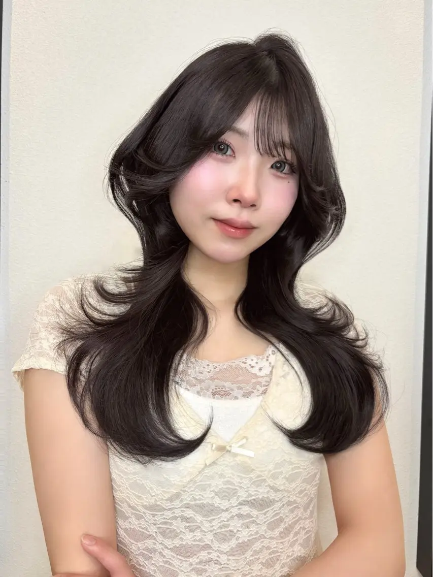 カラー YUI  透明感🌱 グレージュ🌿‬浦和のヘアスタイル