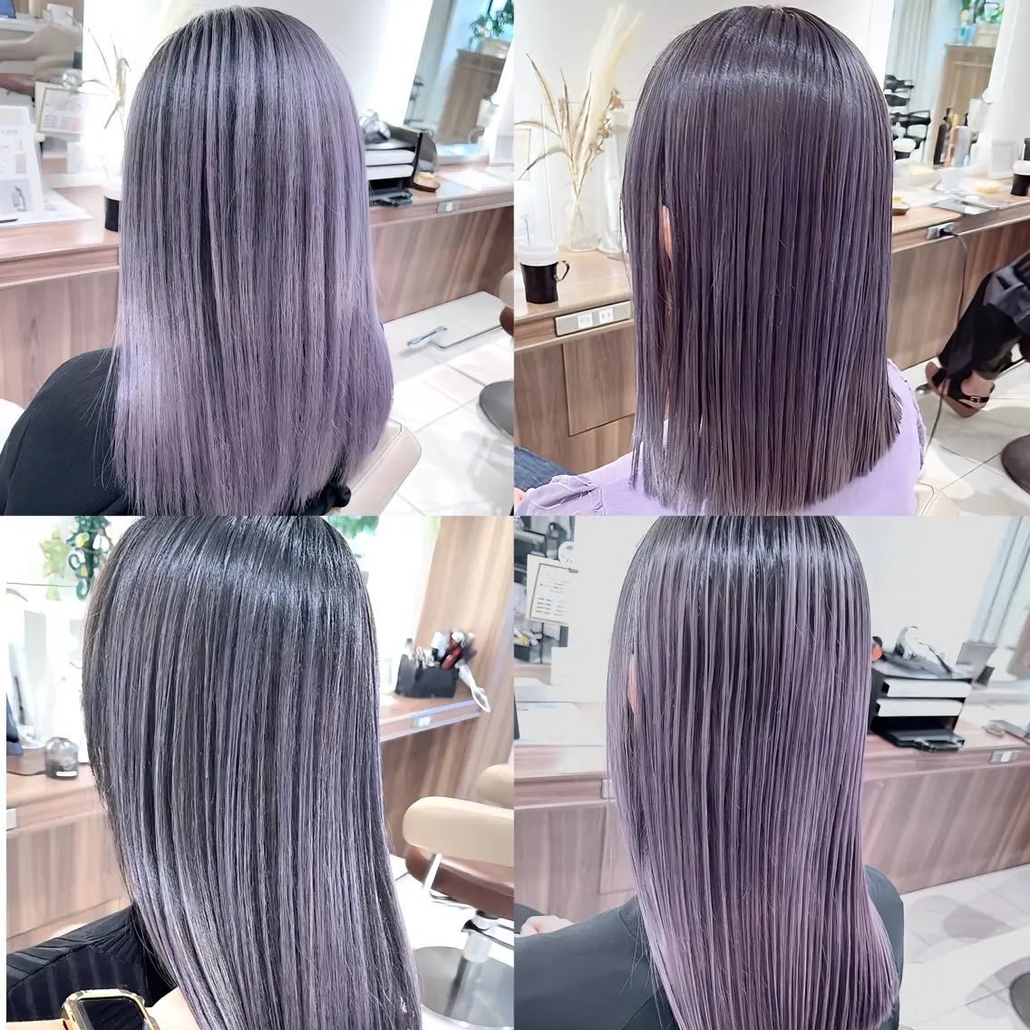 カラー ブリーチ ラベンダーカラー 大宮ブリーチ×髪質 改善カラー/Meguのヘアスタイル