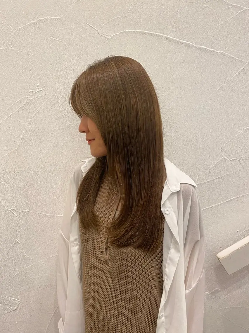 ロング カラー Ash中目黒店 榊間茜のヘアスタイル