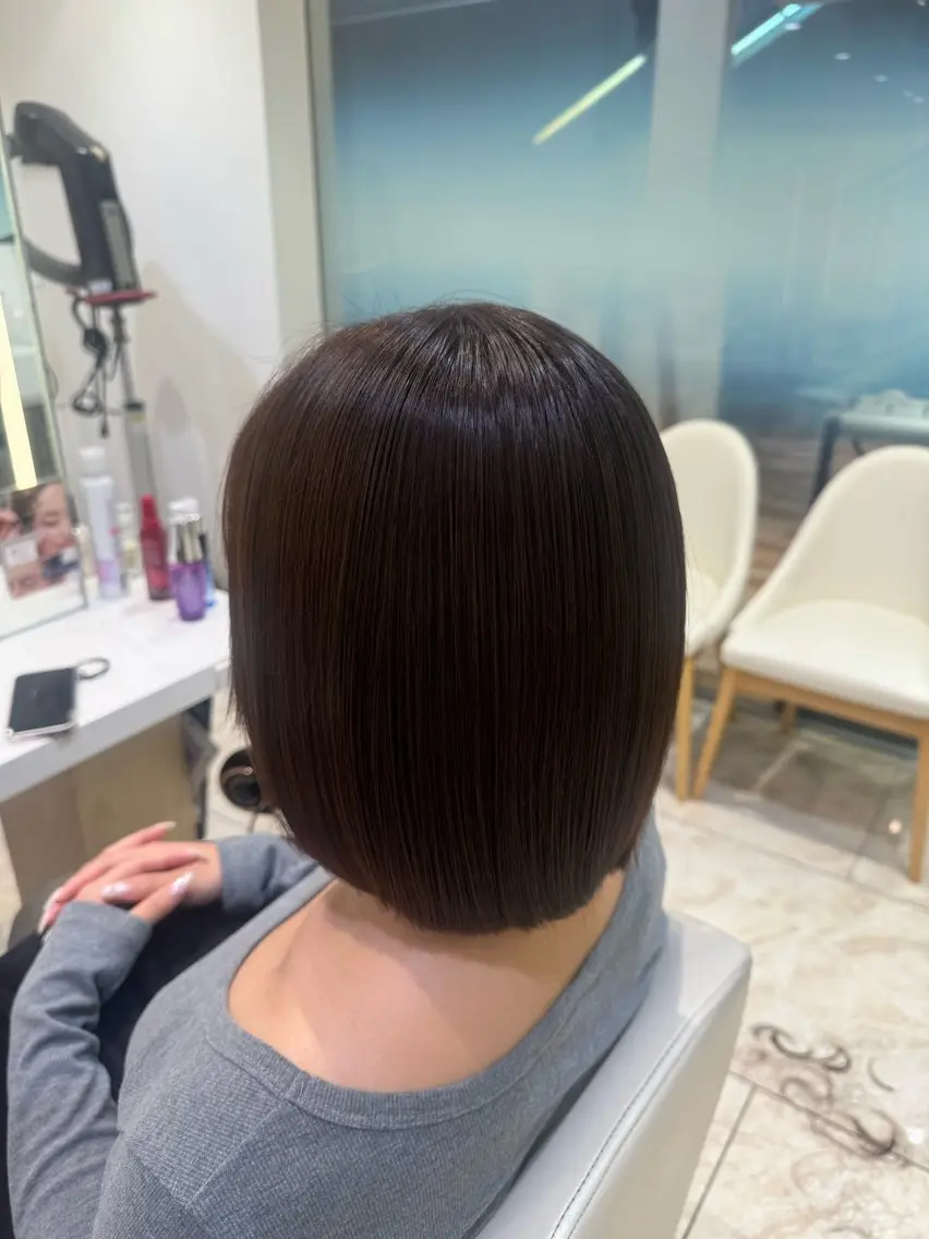 ショート ボブ トリートメント カット kureha𓈒𓋜 ANNETTA🐣のヘアスタイル